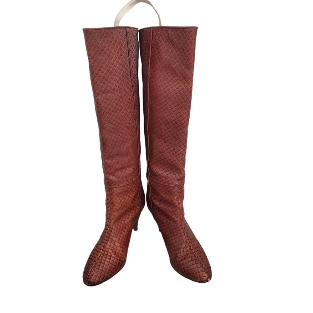 Loeffler Randall Vintage Astrid Anaconda Boots (US6.5)
